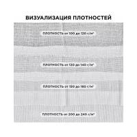 Полотно вафельное, Узбекистан, отбеленное, рулон 0,45х50 м, плотность 115 (±5) г/м2, лайма, 607526