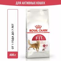 Сухой корм Royal Canin Fit 32 для кошек старше 1 года, 0,4 кг