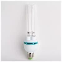 Ультрафиолетовая лампа E27, 15W бактерицидная (УФ без озона) для дезинфекции