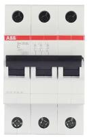 Автоматический выключатель ABB SH203L 3P 10А тип С 4,5 кА 380 В