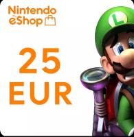 Пополнение счёта Nintendo eShop (Europe) на 25 EURO