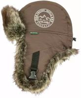 Шапка-ушанка NordKapp BADGER MX Brown