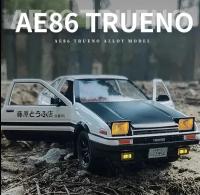 Коллекционная модель Toyota AE86 Trueno 1:24 (металл, свет, звук)