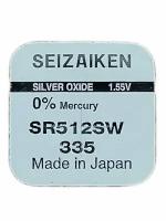 Батарейка SEIZAIKEN 335 (SR512SW) Silver Oxide 1.55V (1 шт)