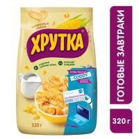 Сухой завтрак хлопья Хрутка кукурузный 320 г