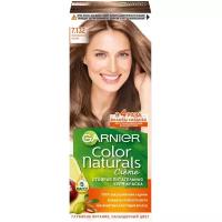 GARNIER Color Naturals стойкая питательная крем-краска для волос, 7.132, Натуральный русый, 110 мл