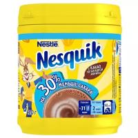 NESQUIK. На 30% меньше сахара. Какао-напиток быстрорастворимый, обогащенный для питания детей дошкольного и школьного возраста, 420г