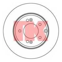 Диск тормозной HYUNDAI SONATA NF 05- задний D 284мм. NK 203425