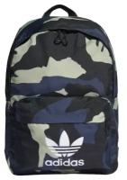 Городской рюкзак adidas Classic Camo (GREEN / Wild Pine / Black), multicolor