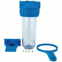 Магистральный фильтр для холодной воды с картриджем Аквастиль 10SL 1