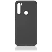 DF DF-xiOriginal-02-(black) Силиконовый чехол с микрофиброй для Xiaomi Redmi Note 8 (black)