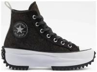 Кеды женские Converse Black Ice Run Star Hike High Top 169437 высокие черные (36)