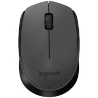 Мышка / мышь беспроводная Logitech M170 серый