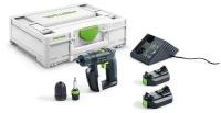 Дрель-шуруповерт Festool CXS 2,6, От аккумулятора, 10.8 В, 16 Нм, 2 АКБ 576092