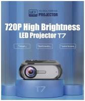 Светодиодный проектор T7A Full HD 1080P, 4000 лм, портативный проектор