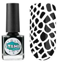 IRISK, Лак-краска для стемпинга Stamp Classic, 8мл (002 Черная пантера)