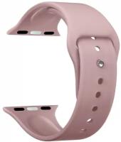 Ремешок Deppa Band Silicone для Apple Watch 38/40/41mm, силиконовый, розовый (арт.47124)