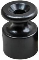 Изолятор ОП пластик черн. (уп.100шт) Bironi R1-551-23-100