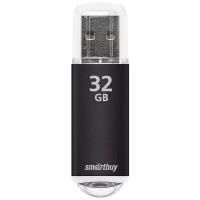 Флеш-накопитель USB 2.0 Smartbuy 32GB V-Cut Black (SB32GBVC-K)