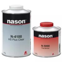 Комплект (лак, отвердитель для лака) NASON N-4100 Hs Plus Clear, N-5000, 2 шт