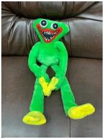 Мягкая игрушка HuggyWuggy /Playtime/ Яркий плюшевый Хагги-Вагги / Страшная игрушка монстр 40 см зеленый NEW