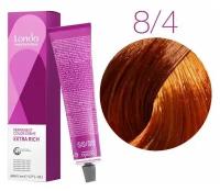 Краска для волос LONDA COLOR EXTRA RICH 8/4 60ML