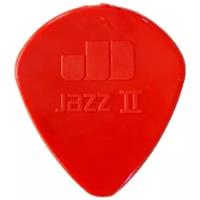 Медиатор DUNLOP 47P2N Nylon Jazz II Red