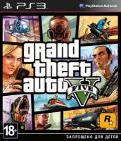 GTA: Grand Theft Auto 5 (V) Русская Версия (PS3)