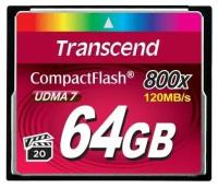 Карта памяти 64GB Transcend TS64GCF800