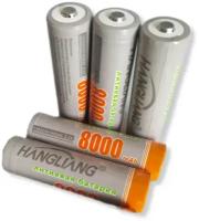 Аккумулятор перезаряжаемый 18650 4.2V 2400mAh Li-ion Hangliang элемент питания батарейки 18650