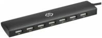 Разветвитель USB-C Digma HUB-7U2.0-UC-B 7 портов, черный