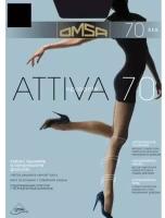 Колготки Omsa Attiva, 70 den, с ластовицей, с шортиками