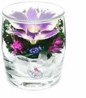 Natural Flower Products Co. Орхидея в стекле (8 x 7 x 7 см)