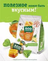 Eco botanica Конфеты Immuno апельсин-имбирь с медом, 150 г, флоу-пак