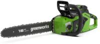 Пила цепная аккумуляторная G-MAX 40V GREENWORKS GD40CS18K4 с АКБ 4АЧ и ЗУ