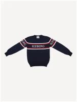 MGICE0102J, пуловер, ICEBERG, Blu, трикотаж, мальчики, размер XXL