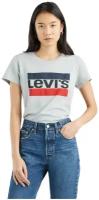 Футболка Levi's, размер S, серый