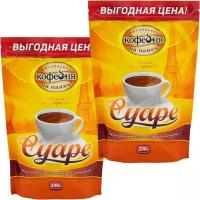 Московская Кофейня на Паяхъ Суаре 230 грамм пакет 2 штуки