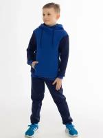 Спортивный костюм для мальчика теплый футер с начесом р. 110