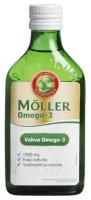 Рыбий жир Моллер - Moller Vahva Omega 3 (без добавок), 250 мл