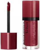 Жидкая губная помада BOURJOIS rouge edition velvet, оттенок 24 Dark Chrie, 7.7мл