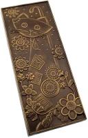Подарочная шоколадная плитка Frade/Фраде - Плитка Длинная Котенок (вес-106г) (темный)