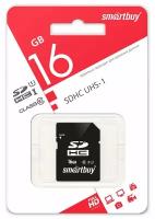 карта памяти SDHC Smartbuy 16GB Class 10