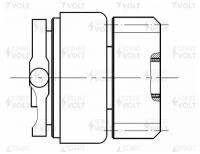 Бендикс стартера Ford Transit 06- 2.4D StartVolt