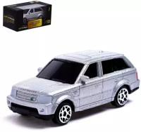 Машина металлическая LAND ROVER RANGE ROVER SPORT, 1:64, цвет серебро