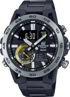 Наручные часы CASIO Edifice ECB-40DC-1A, серебряный, черный