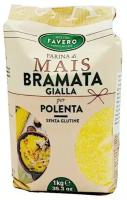 Кукурузная мука Molino Favero для поленты Bramata, 1 кг