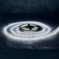 Лента светодиодная 12В, SMD2835, 9,6 Вт/м, 120 LED/м, 6500K, 8мм, 5м, IP20 LAMPER 1 шт арт. 141-395