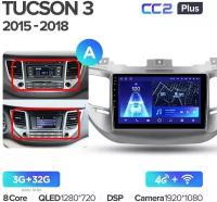 Штатная магнитола Teyes CC2 Plus 4/64 Hyundai Tucson 3 (2015-2018) Тип-A