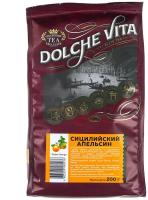 Чай черный Dolche Vita (Дольче Вита) 200г Сицилийский апельсин листовой